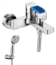 Смеситель для ванны Lemark Aura LM0614C короткий излив