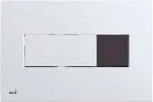 Кнопка управления сенсорная Alcaplast M370S системы инсталляции подвесного унитаза