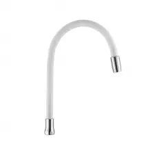 Излив LEDEME гибкий, белый G3/4, L7506-3